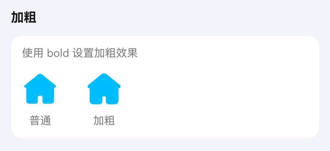 加粗图标