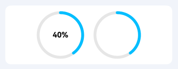 圆形进度条基础用法
